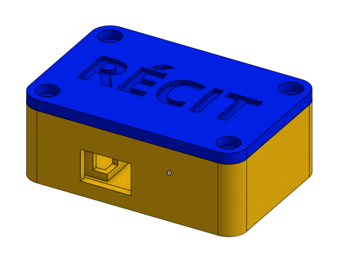 Image 3D de la lampe de poche