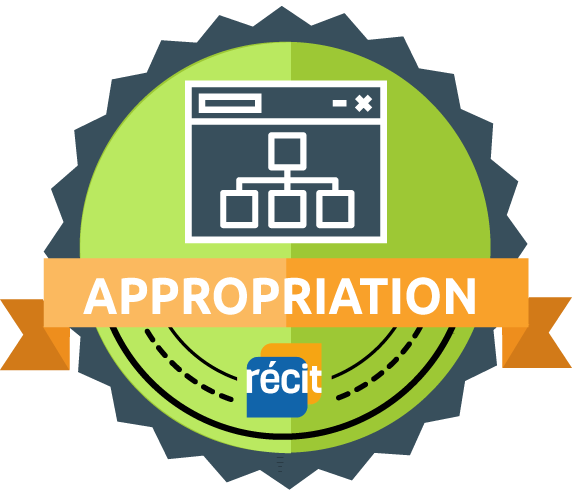 Badge « Appropriation »