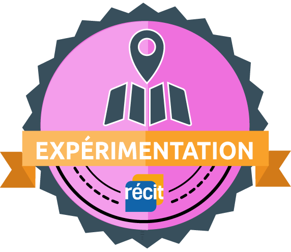 Badge « Expérimentation »