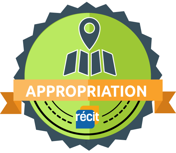 Badge « Appropriation »