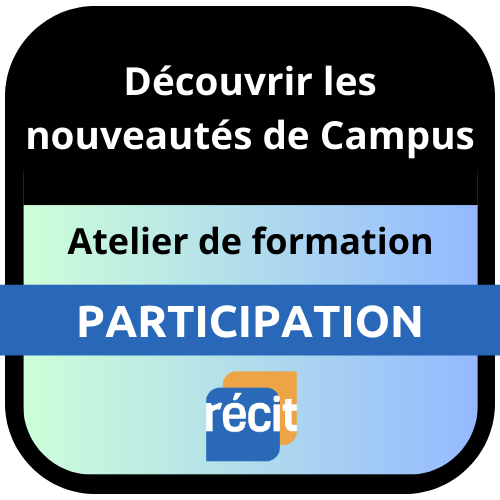 Visuel du badge de participation