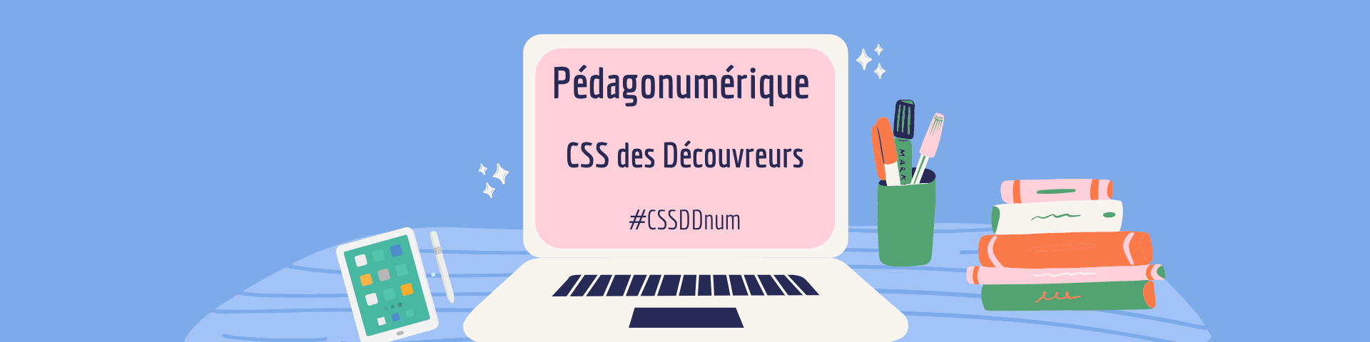 Course image - Badges Pédagonumériques - CSS des Découvreurs