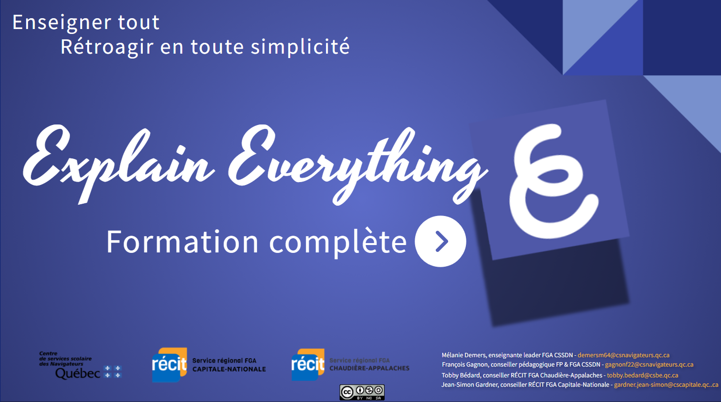 Course image - Apprendre à utiliser Explain Everything